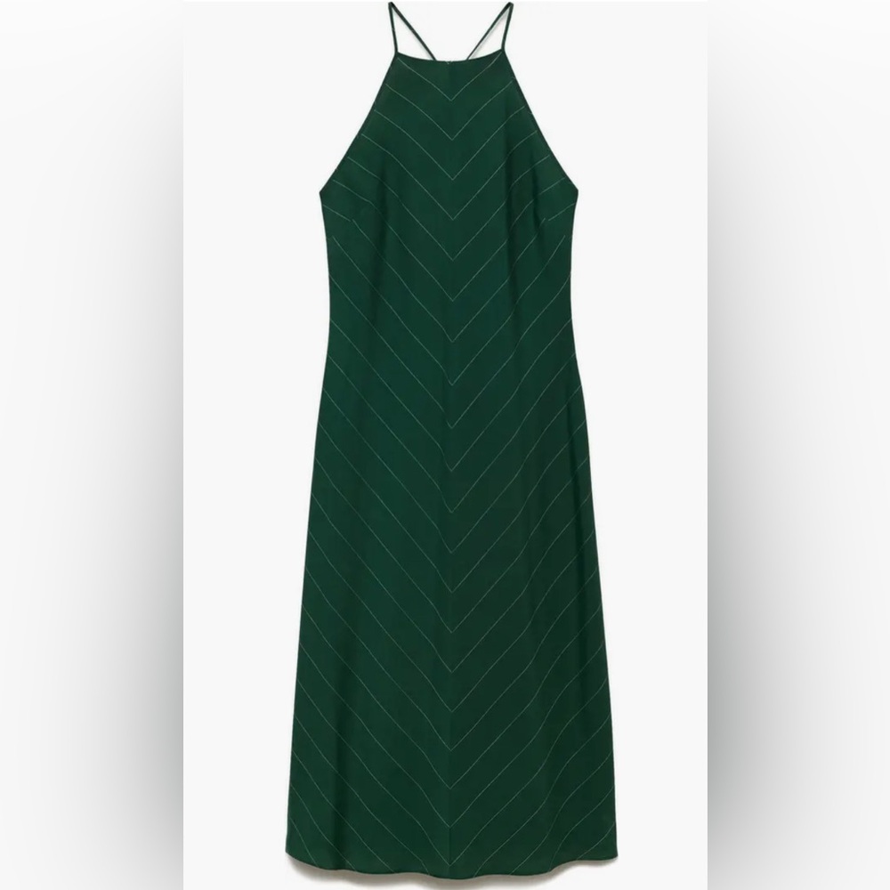 Mango Green Racerback Midi Sundress
